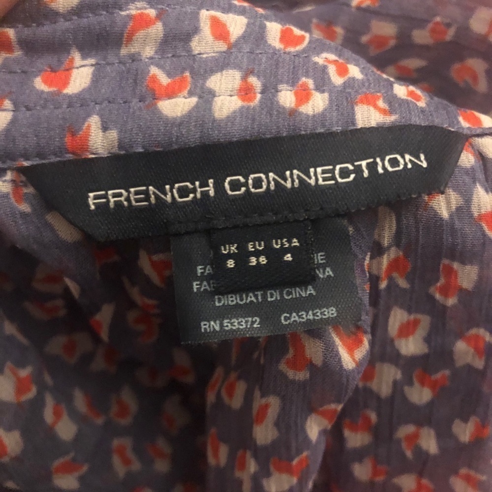 French connection floral top - Picture 3 of 5